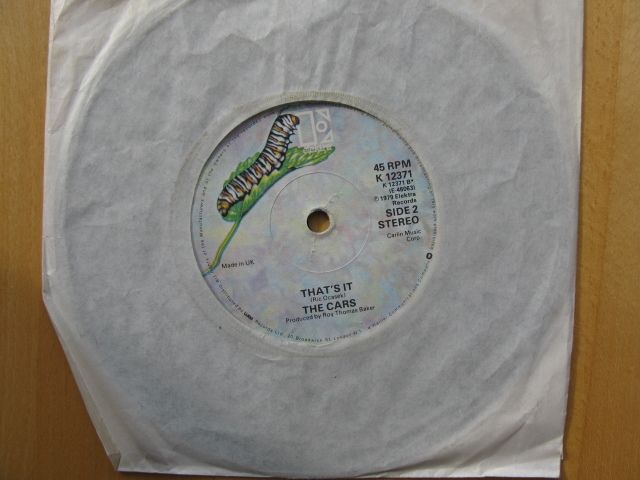 The Cars - Let's Go 7in Single
