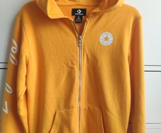 Converse Yellow Hoodie Youth Large (12-13 Yrs)