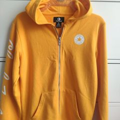 Converse Yellow Hoodie Youth Large (12-13 Yrs)