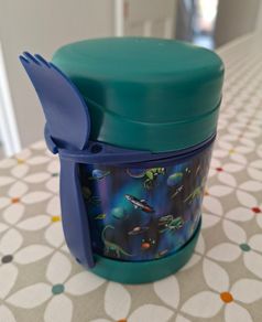 Funtainer Food Flask - Dinosaur & Space Design (New)