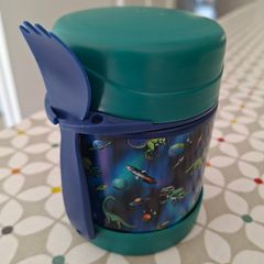 Funtainer Food Flask - Dinosaur & Space Design (New)