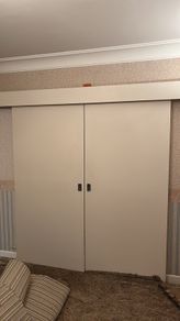 Double Sliding Door System