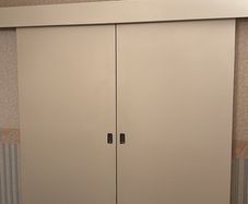 Double Sliding Door System