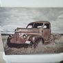 Small Canvas Picture of Old Vintage Car Image 2