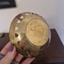 vintage brass and enamel trinket dish Image 5