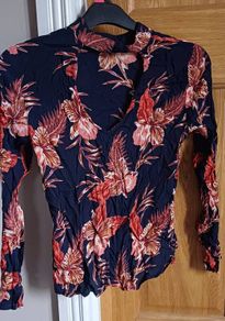 Flower Top (Size:S)