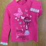 Brand new Girl's Hot Pink Long Sleeve Top | Size 2-3 years Image 2
