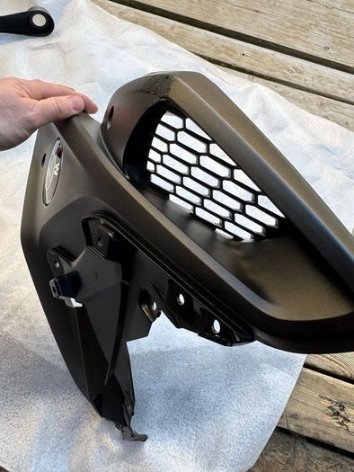 Bmw Gs 1250 cover intake snorkel & hand guard.