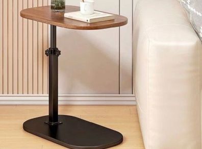 NEW Adjustable C Shaped Side End Coffee Table Sofa Bedside