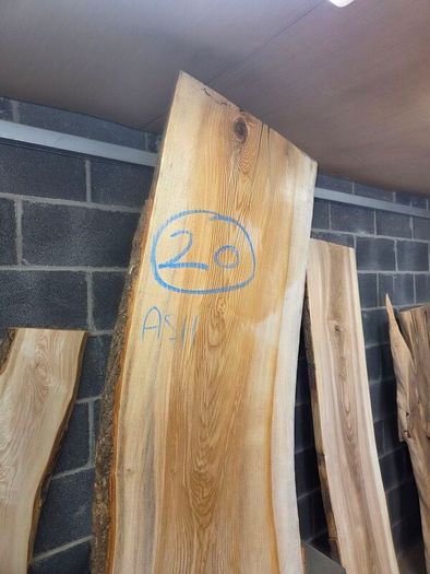 Live Edge Ash Slab