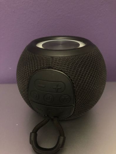 Hama "Ball Shape Speaker" Bluetooth Loudspeaker, 5 Light Modes, 5W, black