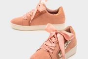 Fabulous Sneakers with Pearls &amp; Gems size 6