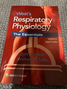 West's Respiratory Physiology: The essentials. 10th edition