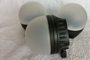 Dome flash diffuser light shaper