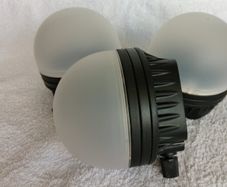 Dome flash diffuser light shaper