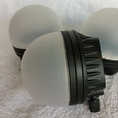 Dome flash diffuser light shaper