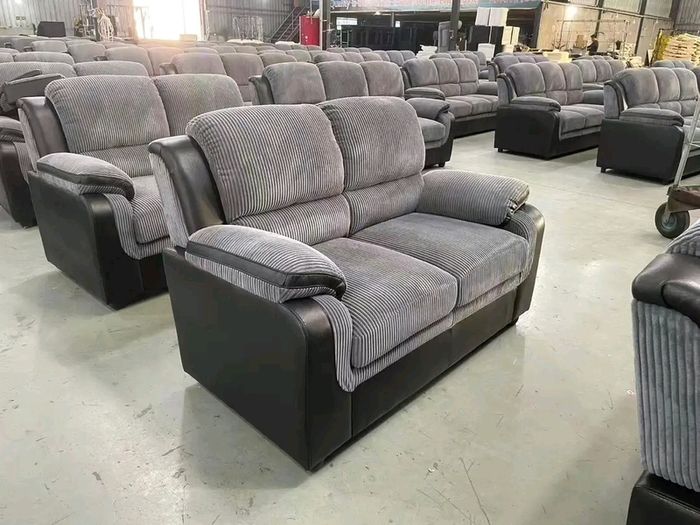 Brand NEW 3+2  &  3+1+1 Tara Fabric Corduroy Suite