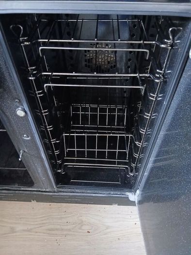 Rangemaster dual fuel oven and hob