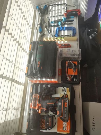 Different power and hand tools big set