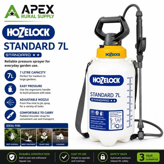Hozelock Sprayer Pressure Standard 7l