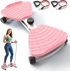 Ab Machine, Waist Twister Exercise Machine & Abdominal Twister Board  380LBS Capacity, 20dB Ultra-Quiet, Non-Slip Home Gym Equipment for Core & Stomach Workout