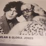 Marc Boland and Gloria Jones signed picture Image 4