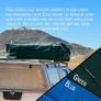1.80 x 1.20m (4 x 6 FT) Green Waterproof Tarpaulin Tarpoline tarpaulins Tarp for Universal Covering Garden Furniture, Camping, Roof Caravan Image 2