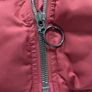 Diesel maroon puff coat Image 7
