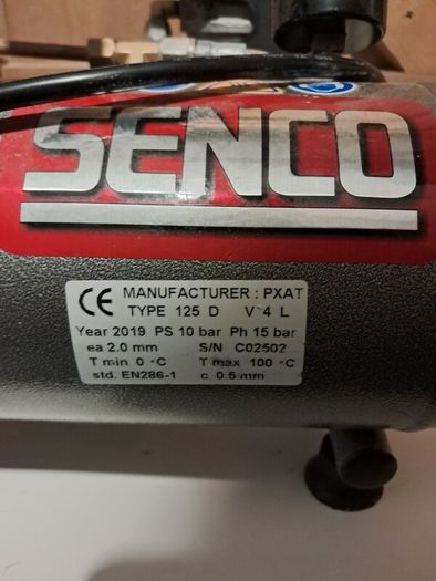 SENCO PC 1010 portable air compressor