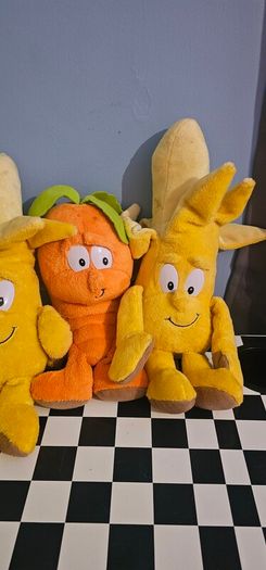Goodness Gang X 3 Co Op Plush Toy Teddy Corn x 2, Carrot