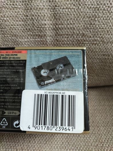 Sony UX-Pro 90 Type 2 sealed pack of 5 five blank cassette tapes
