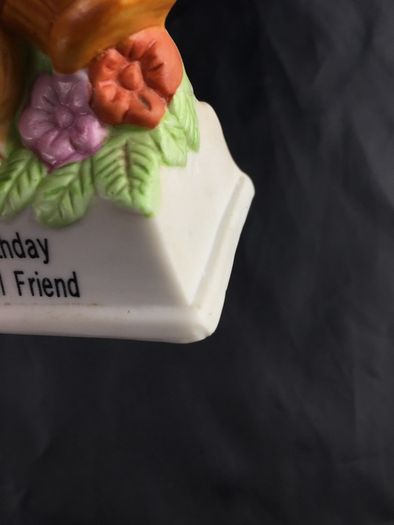 Vintage Russ Berrie birthday figurine