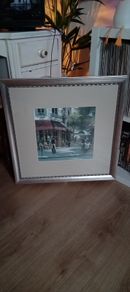 picture frame 55 x 55cm silver