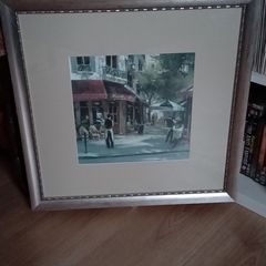 picture frame 55 x 55cm silver