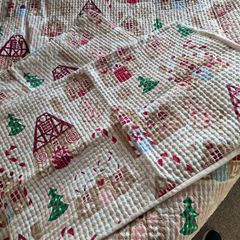 Christmas King sized duvet cover with 2 pillowcases