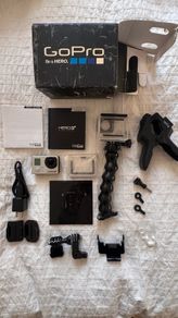GoPro HERO3 plus Black Edition Bundle Box and Accessories
