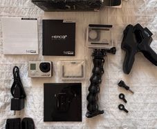 GoPro HERO3 plus Black Edition Bundle Box and Accessories