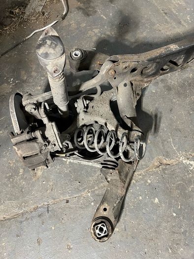 Audi A6 C7 2.0tdi 2015 Diesel Rear Axle Subframe Assembly  complete