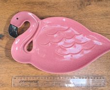 Flamingo serving dish