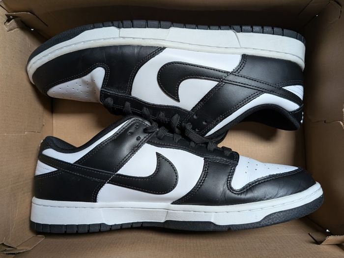 Nike Dunk Low Tops Black and White Panda
