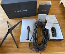Starlink Actuated Broadband Dish with WiFi Router