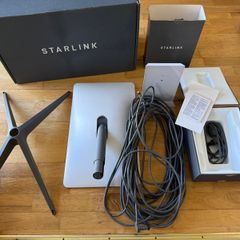 Starlink Actuated Broadband Dish with WiFi Router