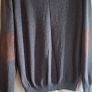 Mr.Blue Mens Grey Button Down Cardigan Image 8