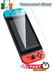 Nintendo Switch Console Screen Protector Cover Premium Tempered Glass 9H