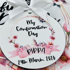 Personalised hanger decoration keepsake