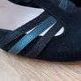 Black suede t bar heels UK 5 1/2, EU 38.5 Image 3