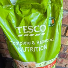 Tesco Dog Food Unopened