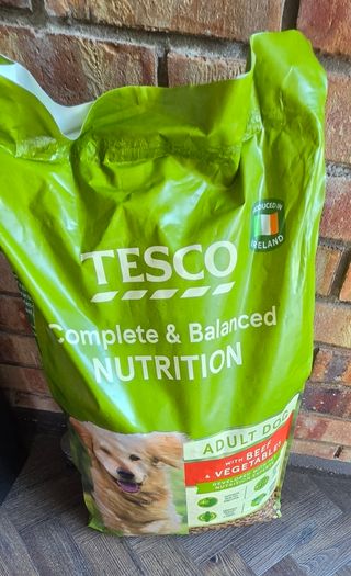 Tesco Dog Food Unopened