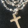 sterling silver rosary beads Image 2