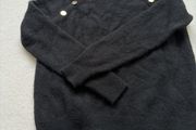 From Future black cashmere jumper size M